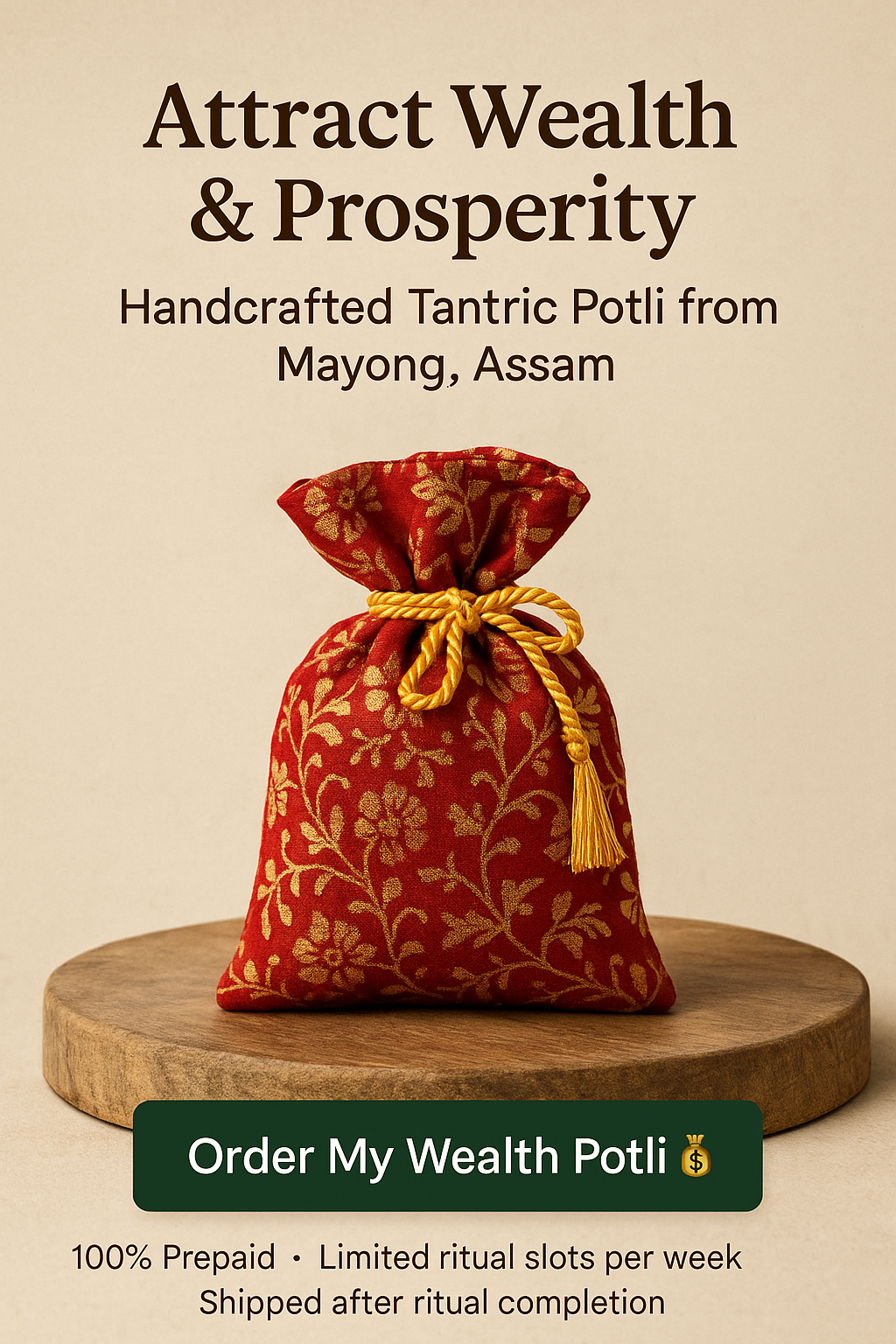 धन आकर्षण पोटली – Dhan Aakarshan Potli